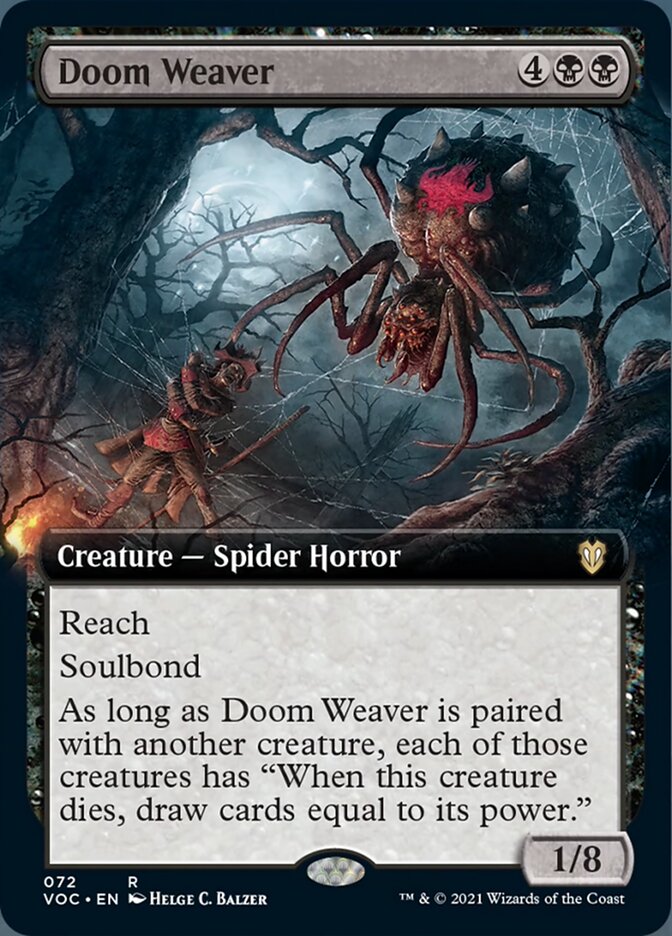 Doom Weaver (Extended) [Innistrad: Crimson Vow Commander] | Gear Gaming Bentonville