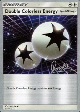 Double Colorless Energy (136/149) (Infinite Force - Diego Cassiraga) [World Championships 2017] | Gear Gaming Bentonville