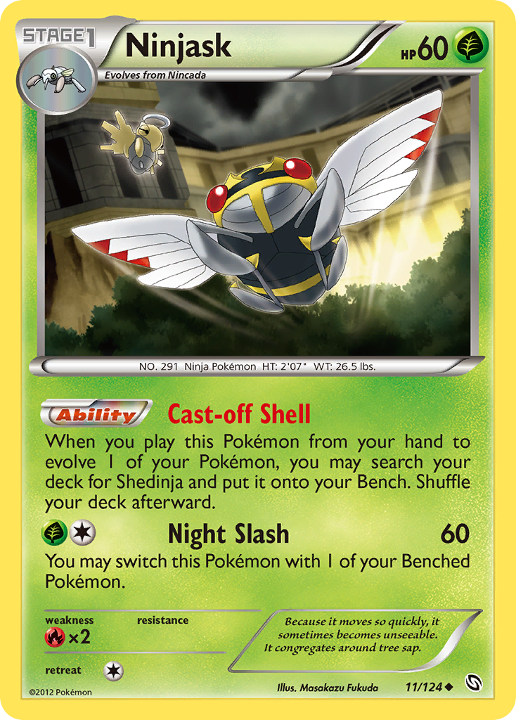 Ninjask (11/124) [Black & White: Dragons Exalted] | Gear Gaming Bentonville