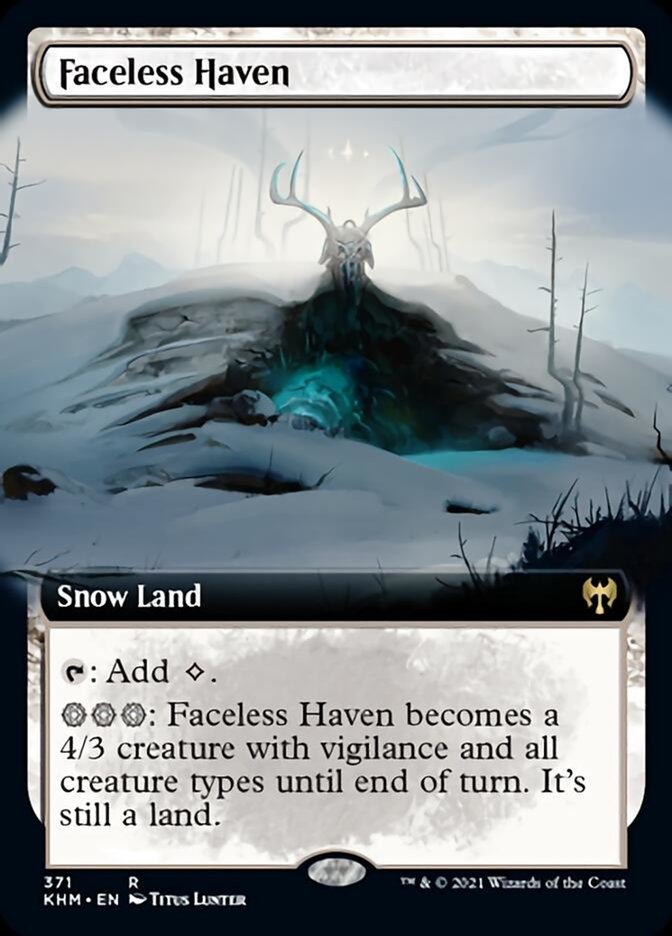 Faceless Haven (Extended Art) [Kaldheim] | Gear Gaming Bentonville