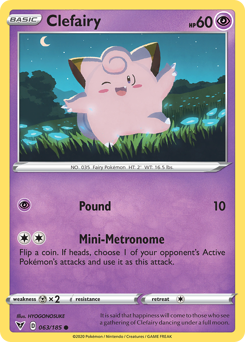 Clefairy (063/185) [Sword & Shield: Vivid Voltage] | Gear Gaming Bentonville