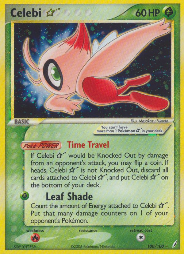 Celebi Star (100/100) [EX: Crystal Guardians] | Gear Gaming Bentonville