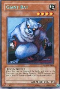 Giant Rat (Blue) [Duelist League Promo] [DL09-EN005] | Gear Gaming Bentonville