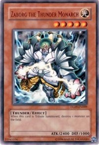 Zaborg the Thunder Monarch (Blue) [Duelist League Promo] [DL09-EN009] | Gear Gaming Bentonville