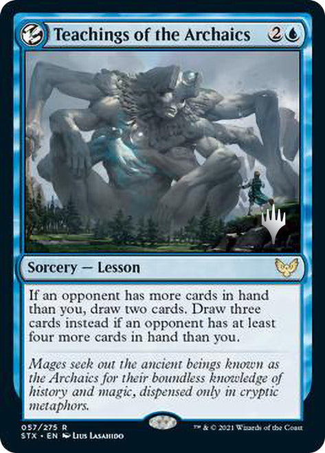 Teachings of the Archaics (Promo Pack) [Strixhaven: School of Mages Promos] | Gear Gaming Bentonville