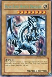 Blue-Eyes White Dragon (Blue) [Duelist League Promo] [DL09-EN001] | Gear Gaming Bentonville