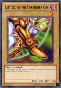 Left Leg of the Forbidden One (Red) [Duelist League Promo] [DL11-EN003] | Gear Gaming Bentonville