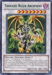 Thought Ruler Archfiend (Red) [Duelist League Promo] [DL11-EN014] | Gear Gaming Bentonville