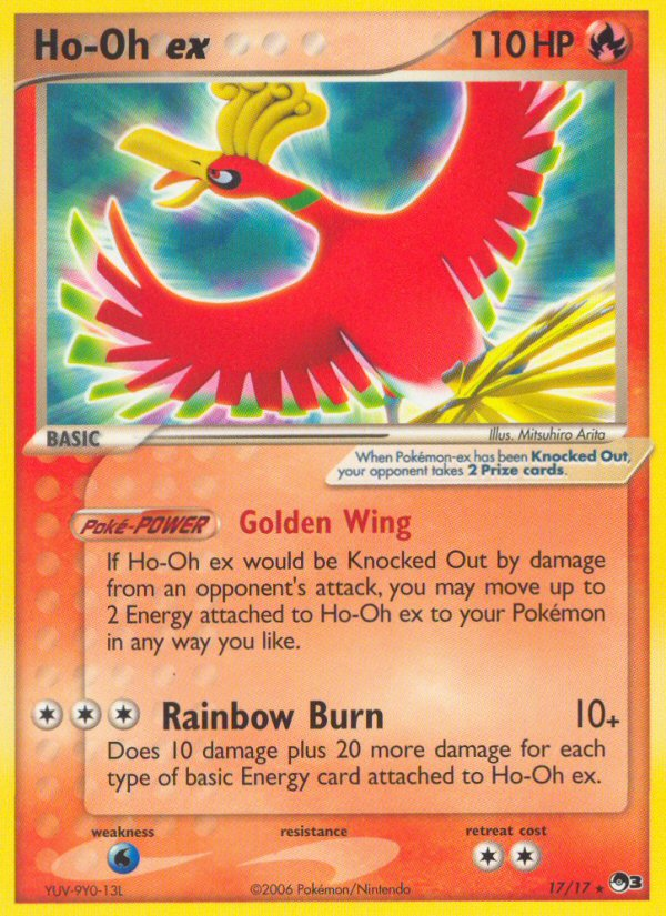 Ho-Oh ex (17/17) (Holo) [POP Series 3] | Gear Gaming Bentonville