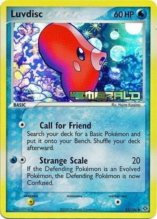 Luvdisc (53/106) (Stamped) [EX: Emerald] | Gear Gaming Bentonville