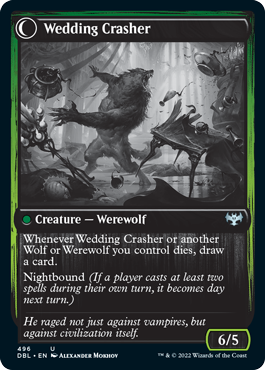 Wolfkin Outcast // Wedding Crasher [Innistrad: Double Feature] | Gear Gaming Bentonville