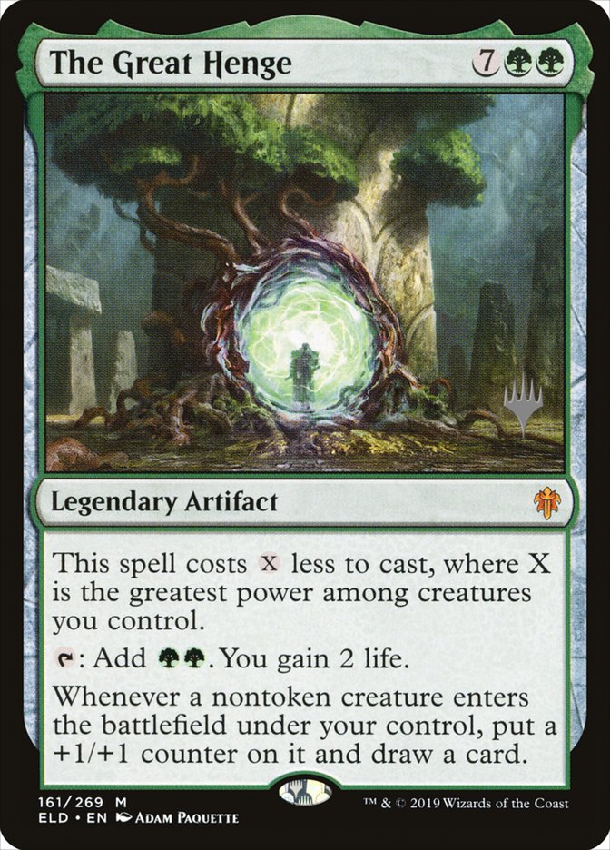 The Great Henge (Promo Pack) [Throne of Eldraine Promos] | Gear Gaming Bentonville