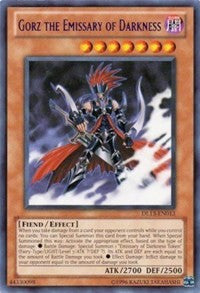 Gorz the Emissary of Darkness (Red) [Duelist League Promo] [DL13-EN013] | Gear Gaming Bentonville