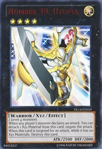 Number 39: Utopia (Red) [Duelist League Promo] [DL14-EN010] | Gear Gaming Bentonville