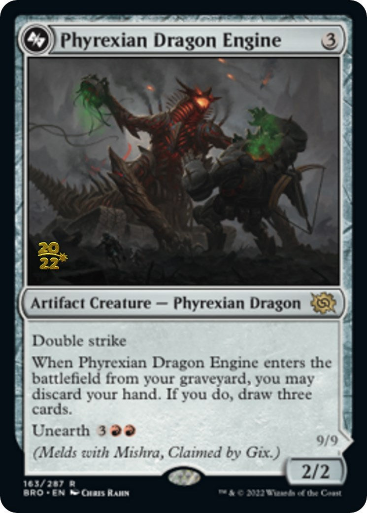 Phyrexian Dragon Engine [The Brothers' War: Prerelease Promos] | Gear Gaming Bentonville