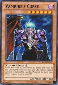 Vampire's Curse (Blue) [Duelist League Promo] [DL16-EN003] | Gear Gaming Bentonville