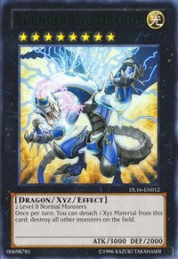 Thunder End Dragon (Green) [Duelist League Promo] [DL16-EN012] | Gear Gaming Bentonville