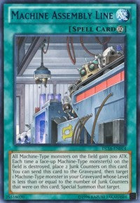 Machine Assembly Line (Blue) [Duelist League Promo] [DL16-EN014] | Gear Gaming Bentonville