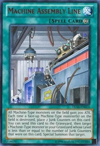 Machine Assembly Line (Red) [Duelist League Promo] [DL16-EN014] | Gear Gaming Bentonville