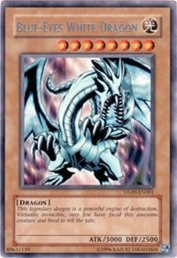 Blue-Eyes White Dragon (Silver) [Duelist League Promo] [DL09-EN001] | Gear Gaming Bentonville