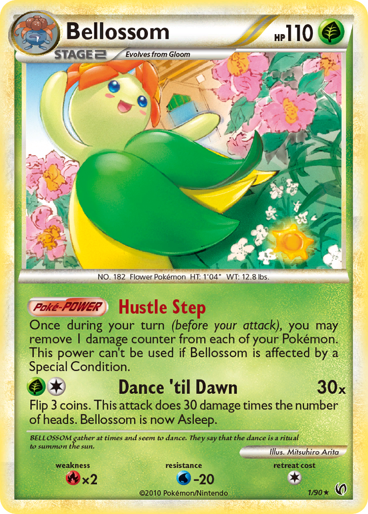 Bellossom (1/90) [HeartGold & SoulSilver: Undaunted] | Gear Gaming Bentonville