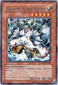 Zaborg the Thunder Monarch (Green) [Duelist League Promo] [DL09-EN009] | Gear Gaming Bentonville