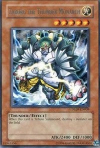 Zaborg the Thunder Monarch (Silver) [Duelist League Promo] [DL09-EN009] | Gear Gaming Bentonville