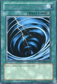 Mystical Space Typhoon (Silver) [Duelist League Promo] [DL09-EN014] | Gear Gaming Bentonville