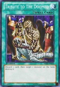 Tribute to the Doomed [Starter Deck: Kaiba Reloaded] [YSKR-EN030] | Gear Gaming Bentonville