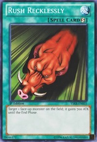 Rush Recklessly [Starter Deck: Kaiba Reloaded] [YSKR-EN031] | Gear Gaming Bentonville