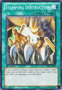Stamping Destruction [Starter Deck: Kaiba Reloaded] [YSKR-EN034] | Gear Gaming Bentonville