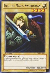 Neo the Magic Swordsman [Starter Deck: Yugi Reloaded] [YSYR-EN005] | Gear Gaming Bentonville