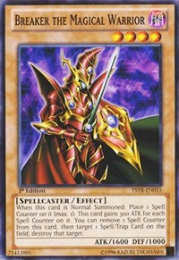 Breaker the Magical Warrior [Starter Deck: Yugi Reloaded] [YSYR-EN015] | Gear Gaming Bentonville