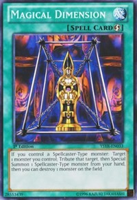 Magical Dimension [Starter Deck: Yugi Reloaded] [YSYR-EN033] | Gear Gaming Bentonville