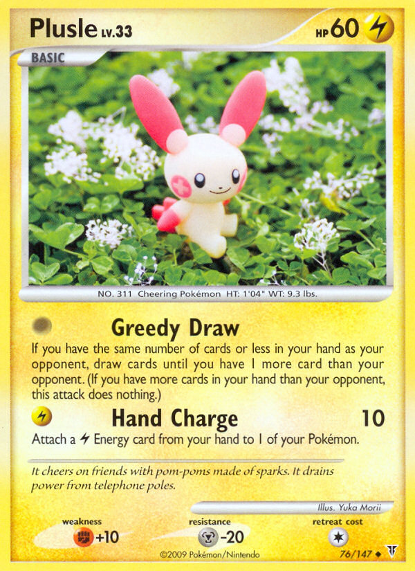 Plusle (76/147) [Platinum: Supreme Victors] | Gear Gaming Bentonville