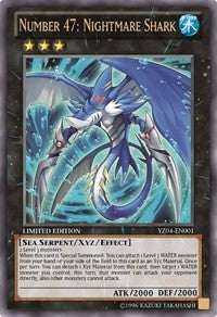 Number 47: Nightmare Shark [Yu-Gi-Oh! ZEXAL Manga Promotional Cards] [YZ04-EN001] | Gear Gaming Bentonville