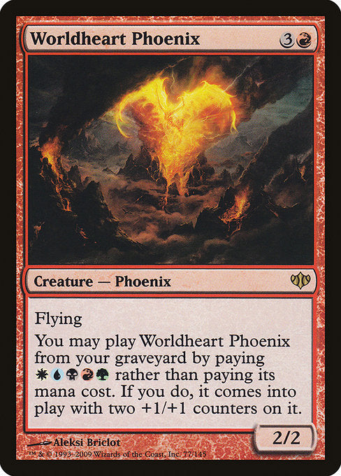 Worldheart Phoenix [Conflux] | Gear Gaming Bentonville