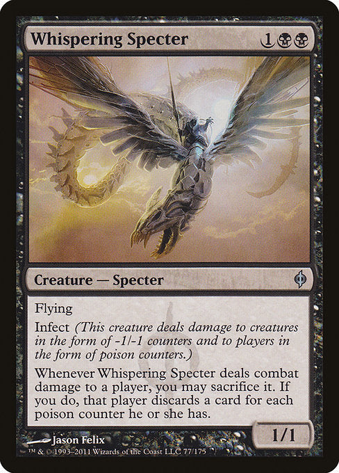 Whispering Specter [New Phyrexia] | Gear Gaming Bentonville