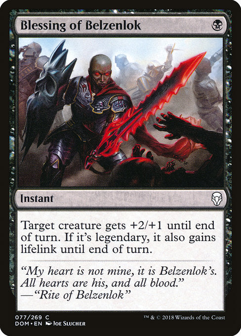 Blessing of Belzenlok [Dominaria] | Gear Gaming Bentonville