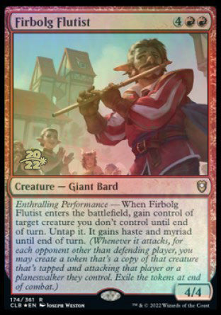 Firbolg Flutist [Commander Legends: Battle for Baldur's Gate Prerelease Promos] | Gear Gaming Bentonville