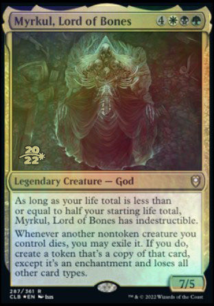 Myrkul, Lord of Bones [Commander Legends: Battle for Baldur's Gate Prerelease Promos] | Gear Gaming Bentonville