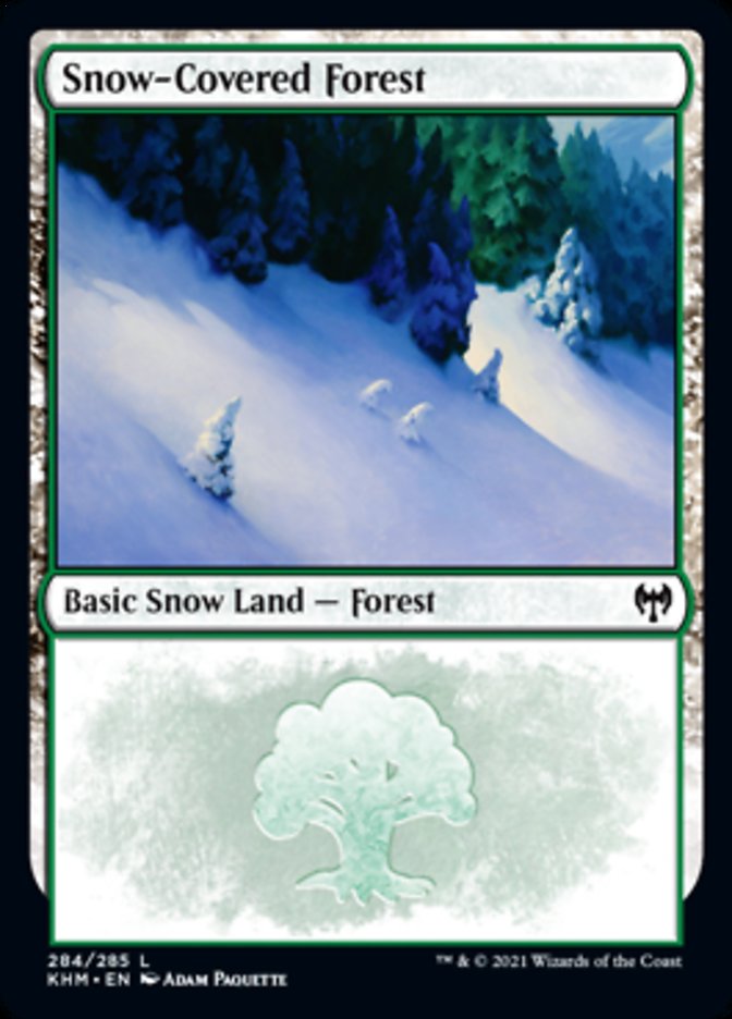 Snow-Covered Forest (284) [Kaldheim] | Gear Gaming Bentonville