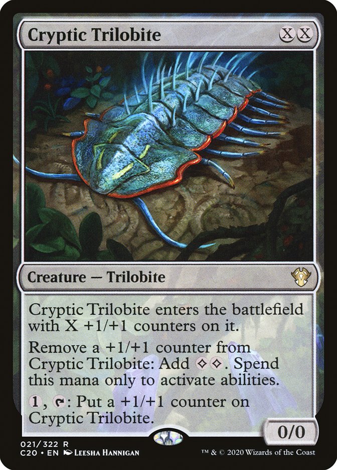 Cryptic Trilobite [Commander 2020] | Gear Gaming Bentonville