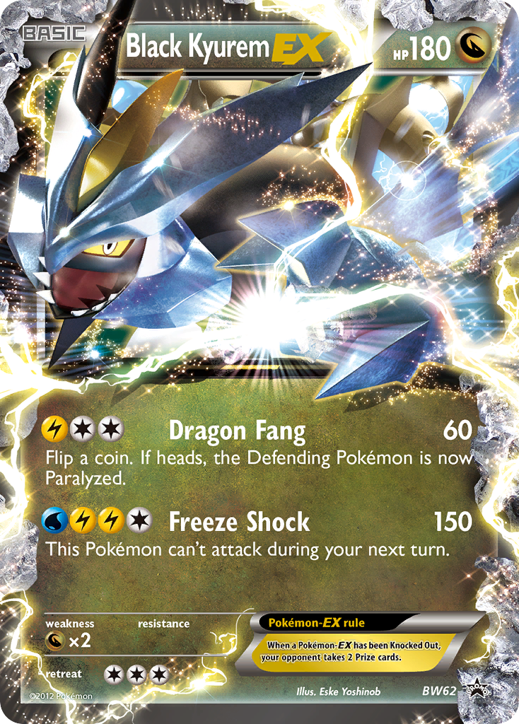 Black Kyurem EX (BW62) [Black & White: Black Star Promos] | Gear Gaming Bentonville