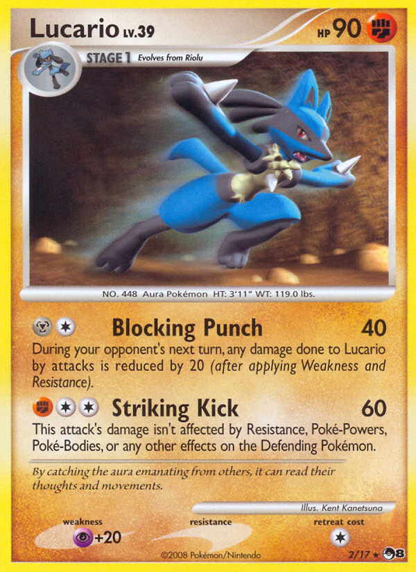 Lucario (2/17) [POP Series 8] | Gear Gaming Bentonville