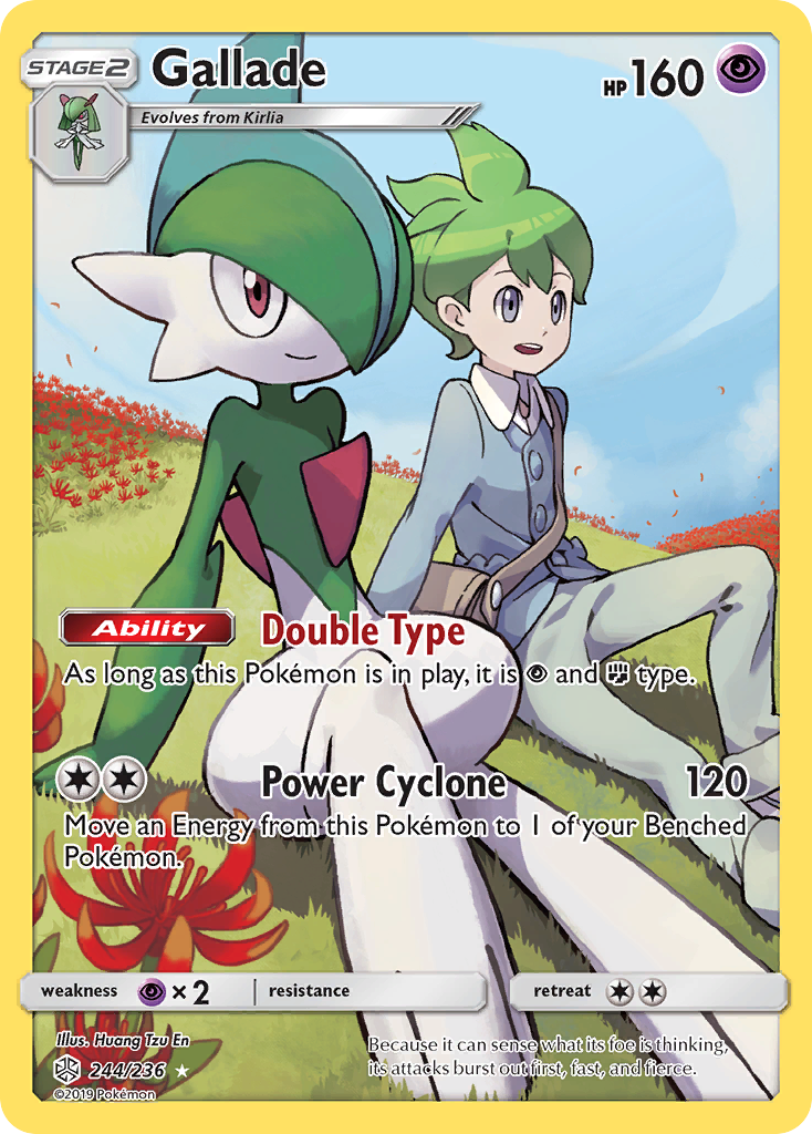 Gallade (244/236) [Sun & Moon: Cosmic Eclipse] | Gear Gaming Bentonville