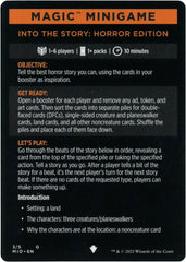 Into the Story: Horror Edition (Magic Minigame) [Innistrad: Midnight Hunt Minigame] | Gear Gaming Bentonville