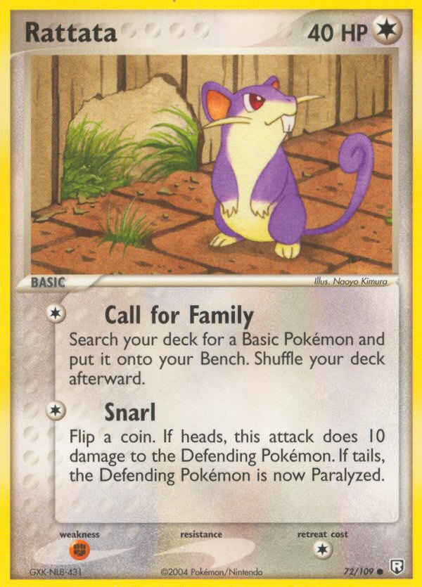 Rattata (72/109) [EX: Team Rocket Returns] | Gear Gaming Bentonville