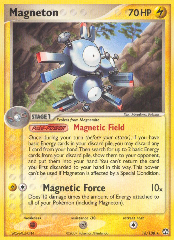 Magneton (16/108) [EX: Power Keepers] | Gear Gaming Bentonville