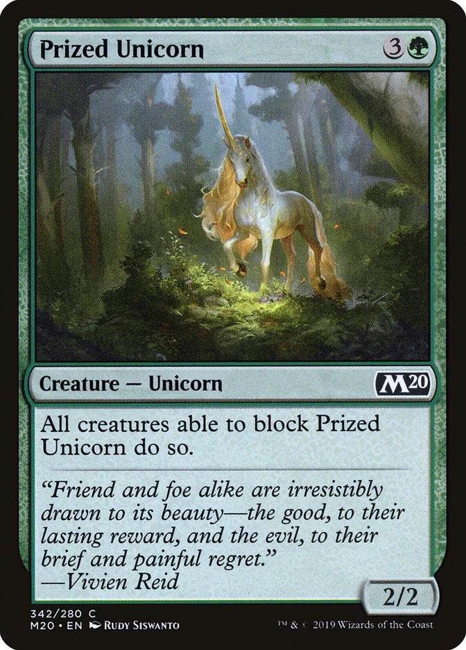 Prized Unicorn [Core Set 2020] | Gear Gaming Bentonville